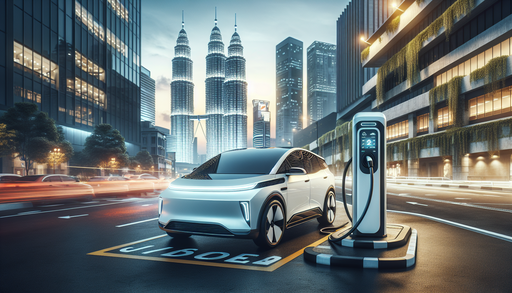 best home EV charger Malaysia Type 2 wall-mounted unit