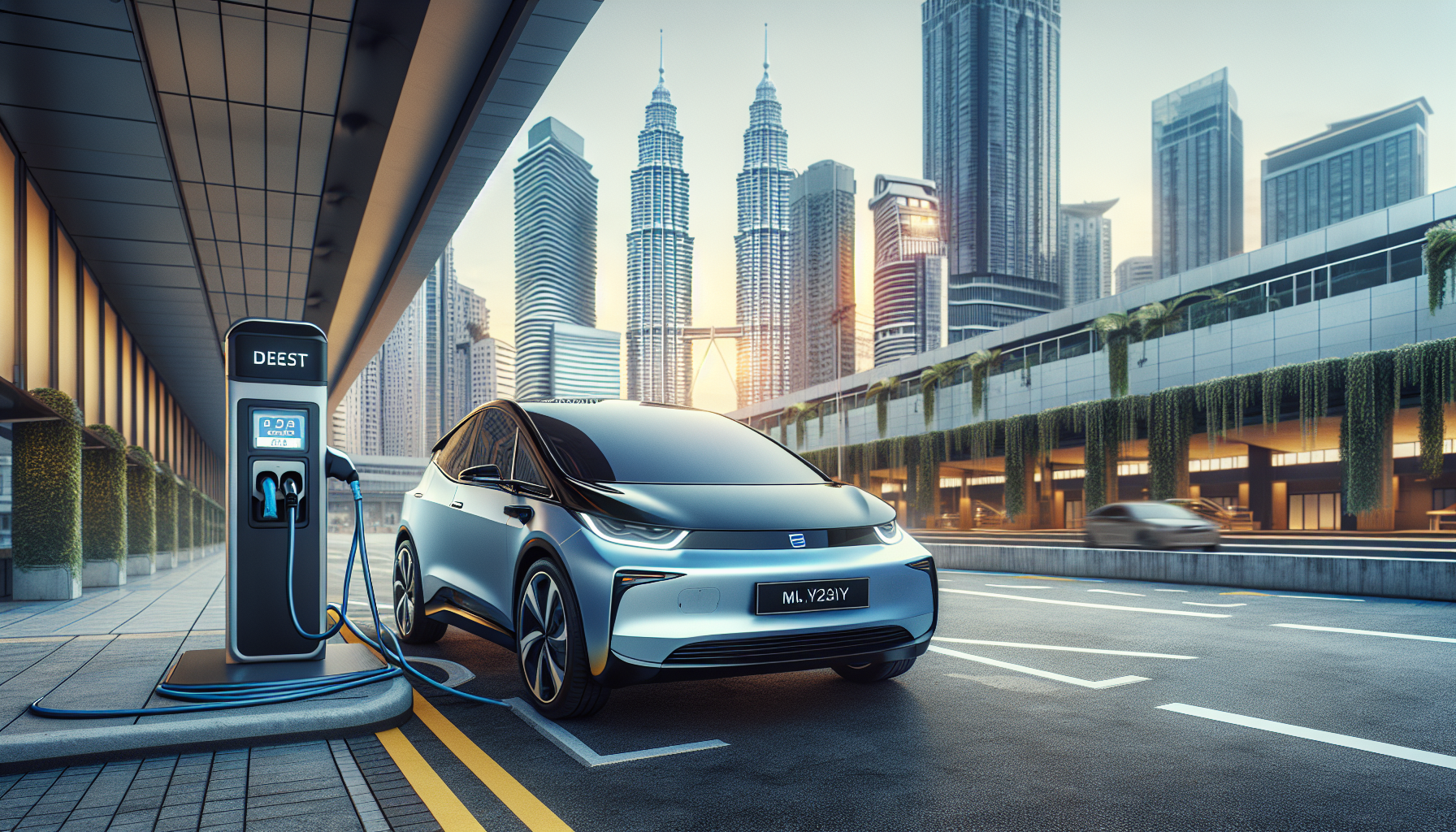 best home EV charger Malaysia Type 2 wallbox installed in garage