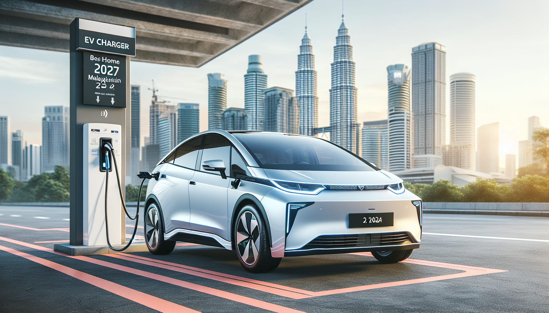 best home EV charger Malaysia Type 2 installed in garage