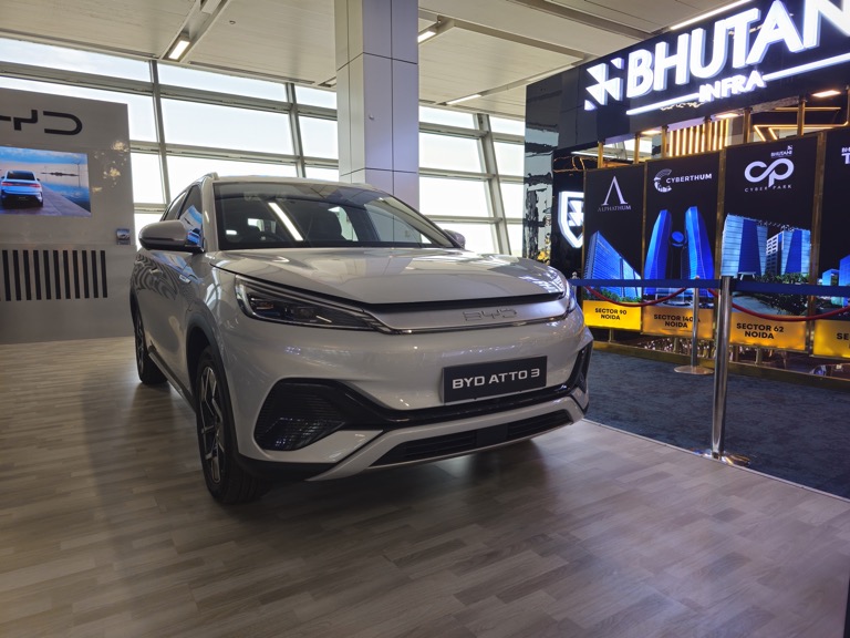 BYD Atto 3 front view India 2024