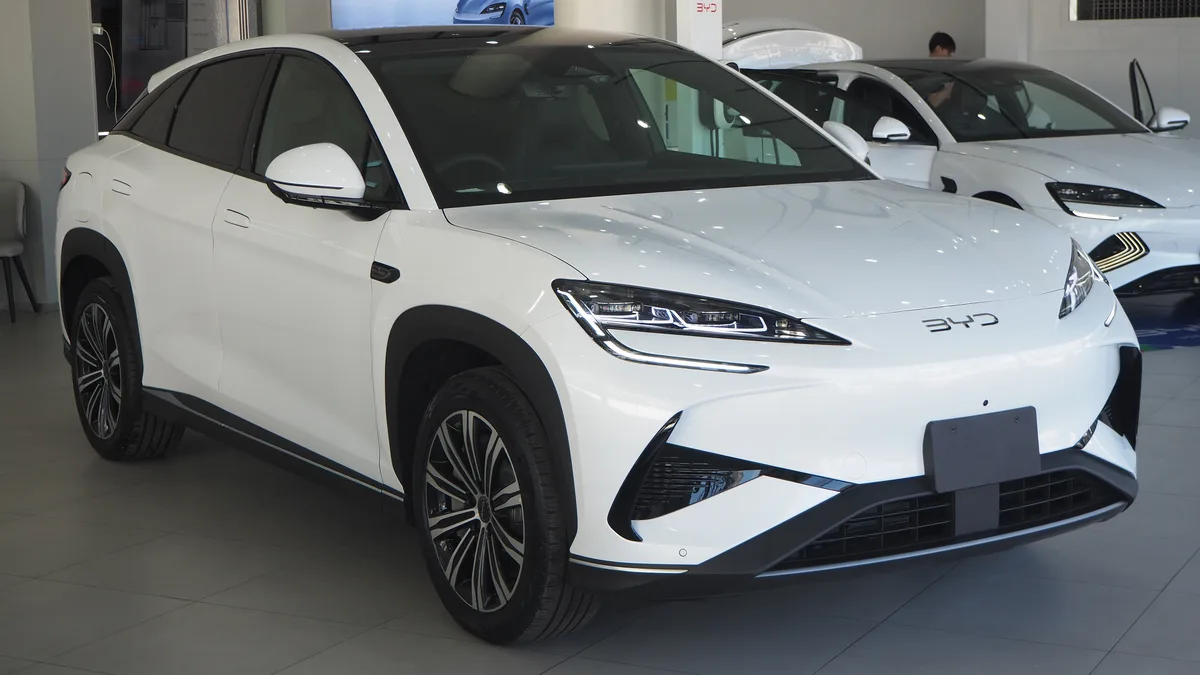 BYD Sealion 7 Premium electric SUV front view Thailand 2024