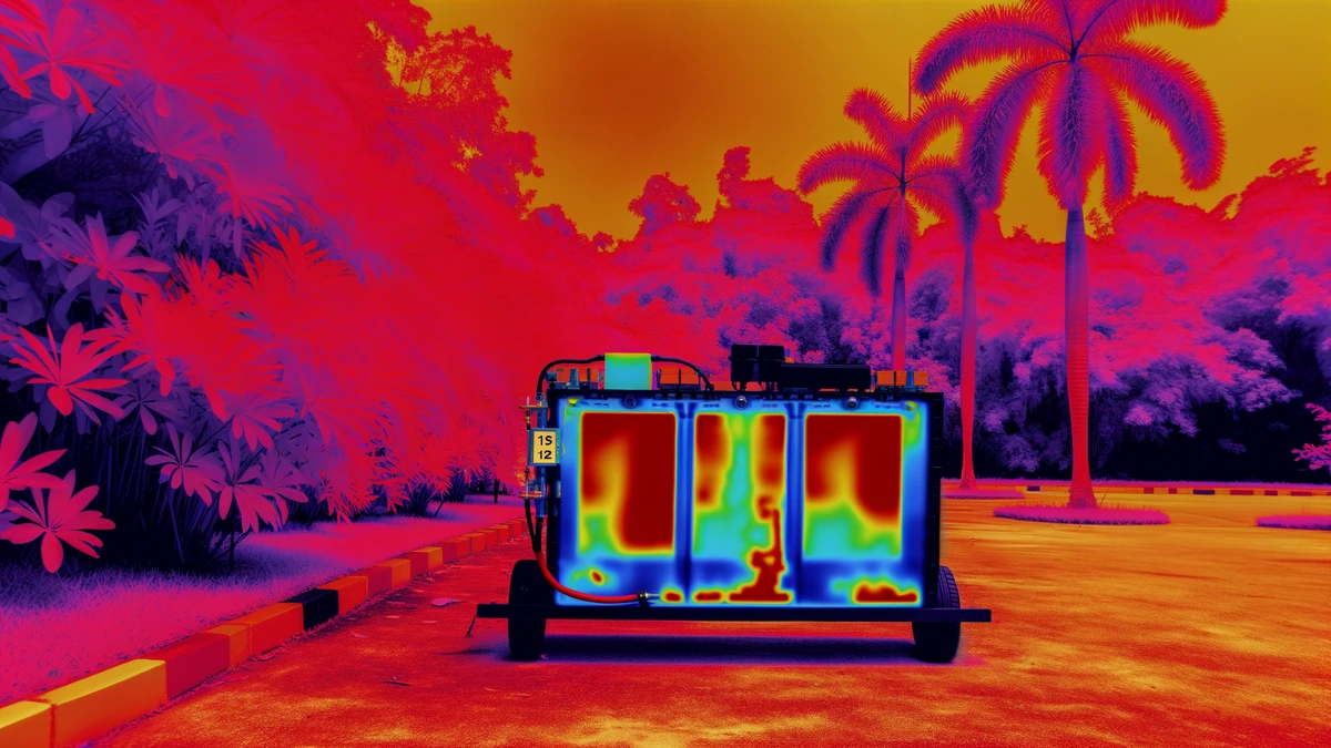 EV battery pack showing thermal management in Malaysia's hot, humid climate conditions