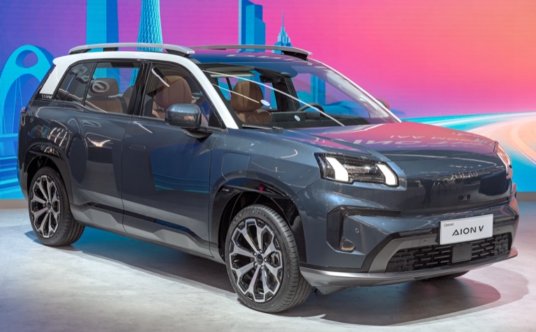 GAC Aion V second generation electric SUV at IAA 2025