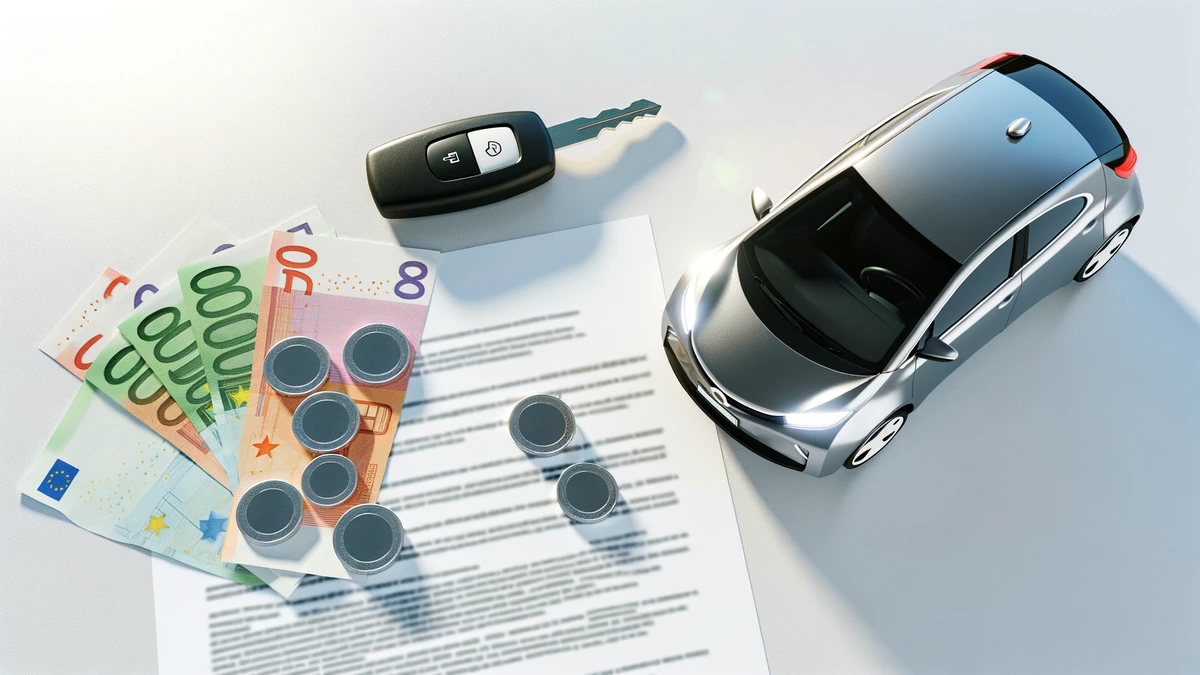 Malaysian EV insurance costs comparison with car keys and ringgit currency
