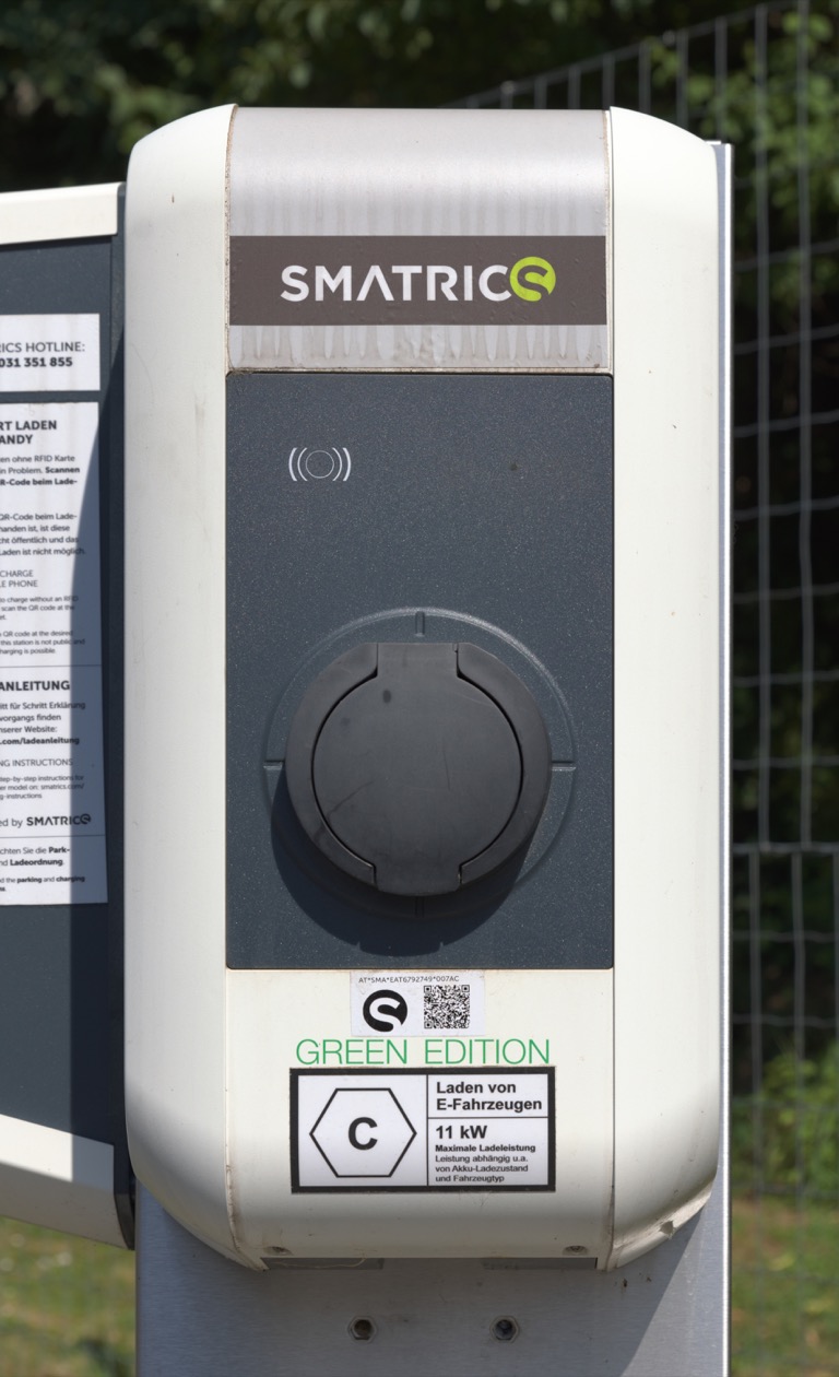 KEBA KeContact P30 home EV charger — charging at home saves RM3,000-5,000/year vs petrol, offsetting higher insurance costs