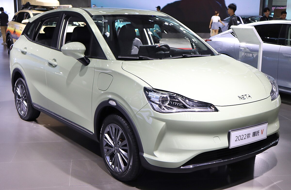 Neta V front exterior view — available as a used EV from RM35,000 in Malaysia 2026