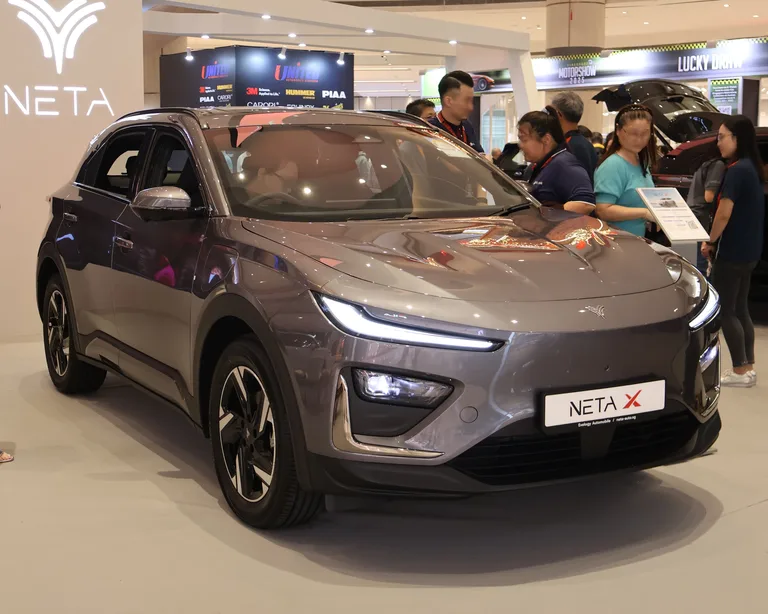 Neta X SUV elektrik showcar Singapore 2025