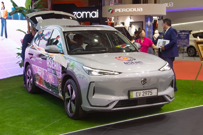 Proton eMAS 7 at ASEAN Unity Drive 2025 event