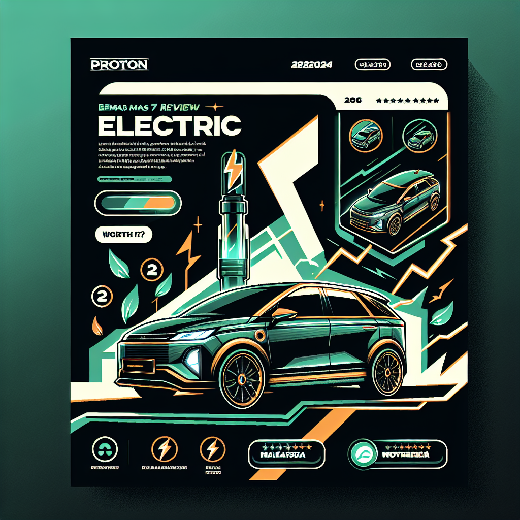 Proton eMas 7 parked next to BYD Atto 3 for comparison Malaysia 2026