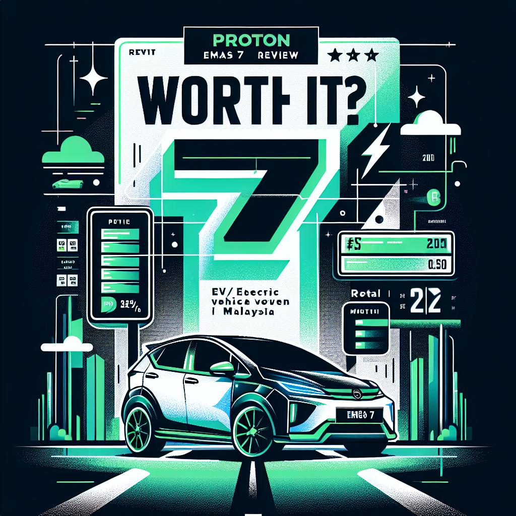 Proton eMas 7 vs BYD Seal comparison Malaysia 2026 parking side by side