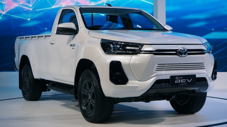 Toyota Hilux Revo BEV electric pickup truck concept