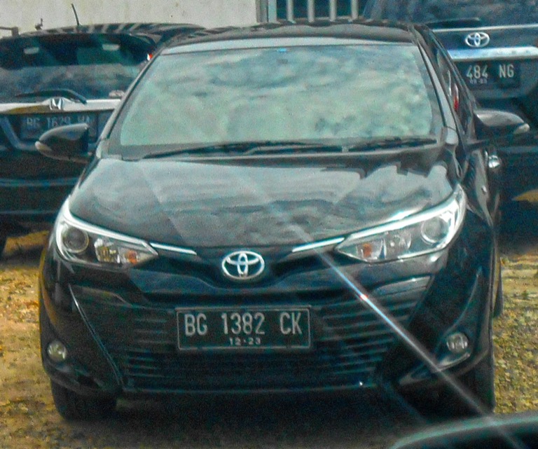 Toyota Vios XP150 front exterior view Malaysia petrol vs hybrid comparison