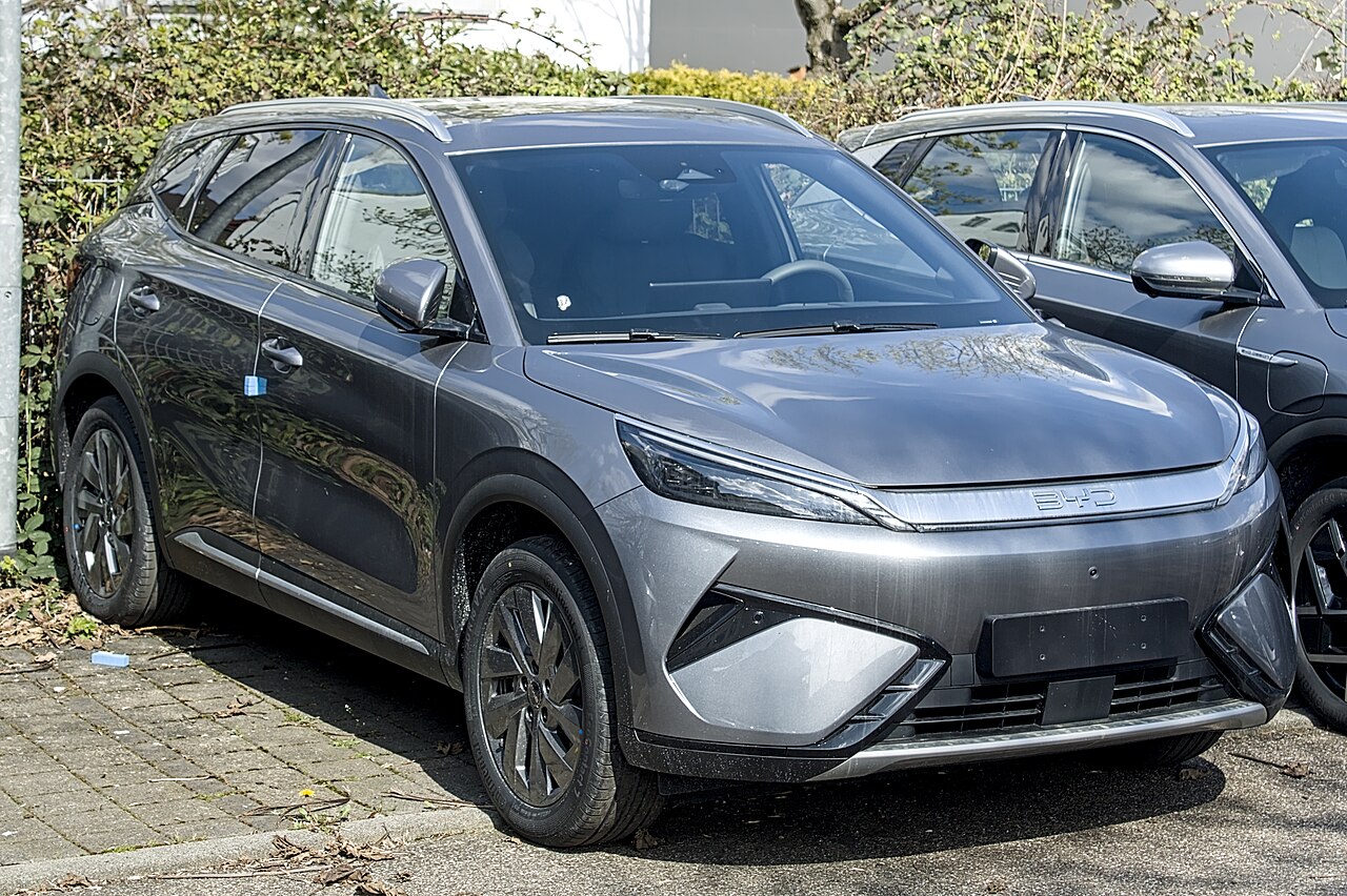 BYD Atto 3 Evo 2026 facelift front exterior view
