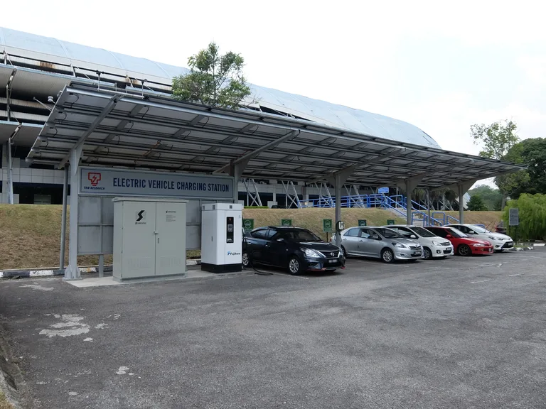 Electric vehicle charging station in Malaysia