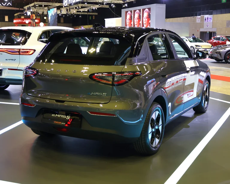 Proton eMAS 5 rear exterior Singapore Motorshow 2026 showcar