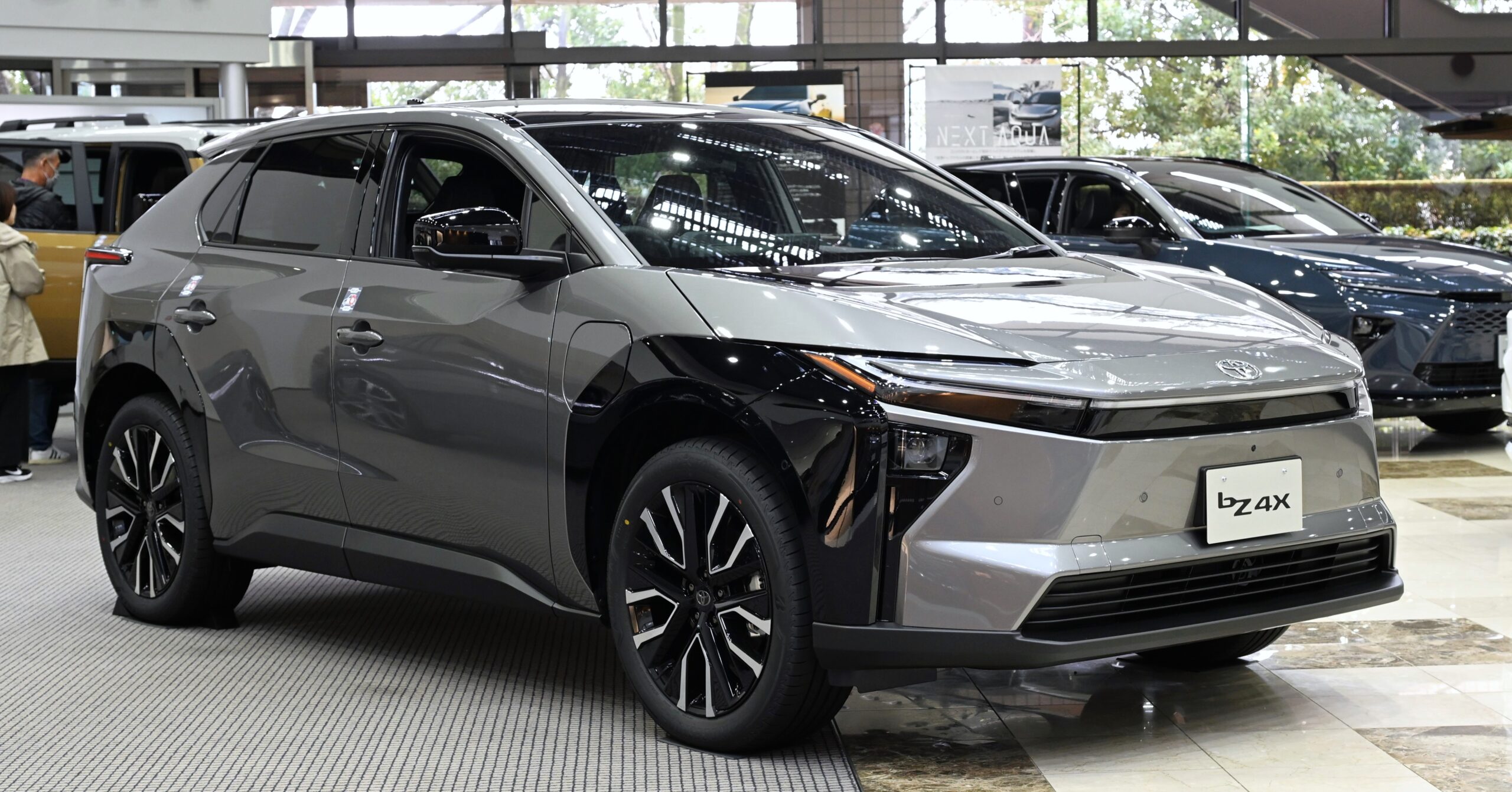 2025 Toyota bZ4X front three-quarter view Malaysia
