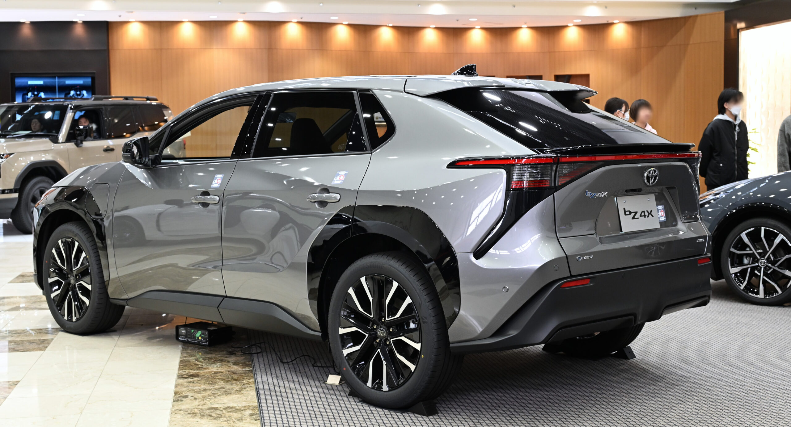 2025 Toyota bZ4X rear exterior design Malaysia