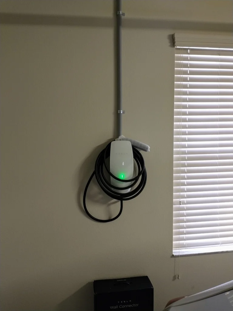 Home EV wall connector charger installation at residential property — complete home EV charging setup Malaysia